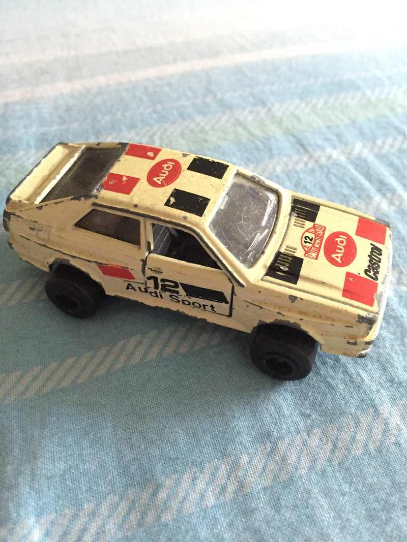 Illustration for article titled Audi Quattro rally car